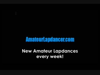 amateur lapdancer - redhead lapdancer gives a show to horny guy